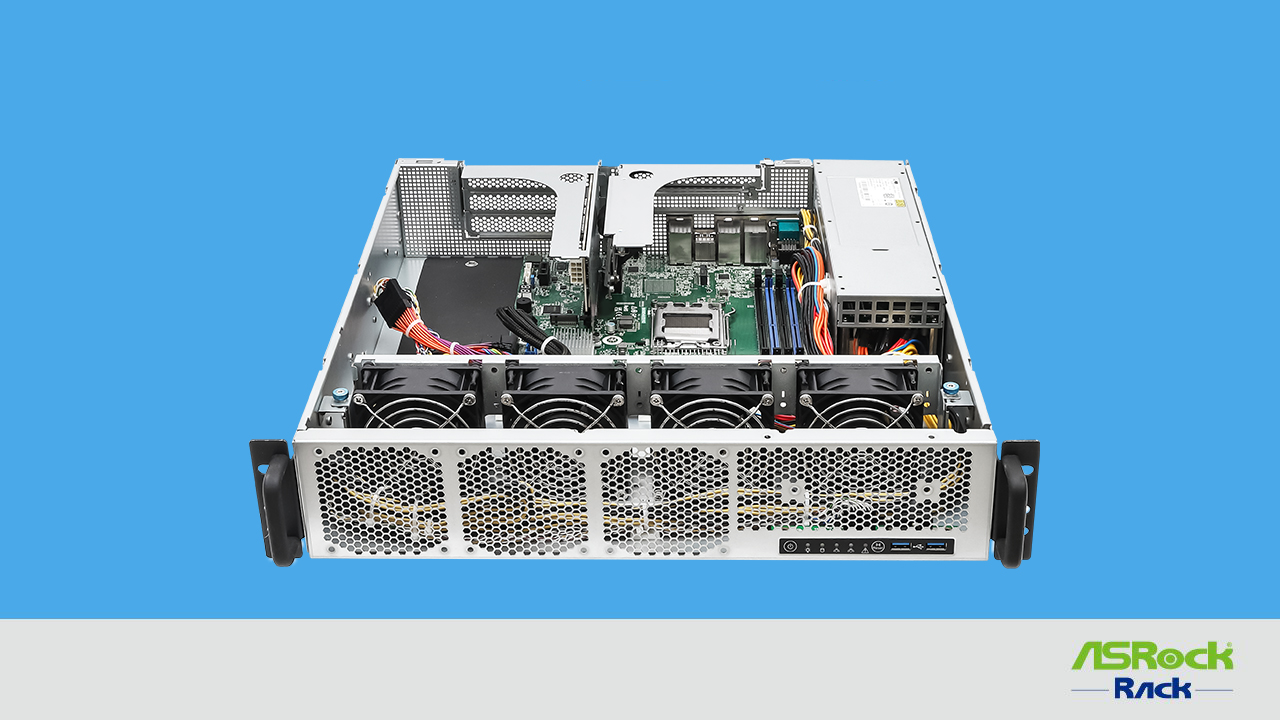 ASRock Rack 2U1G-B650 2U AMD Ryzen GPU Server Review 