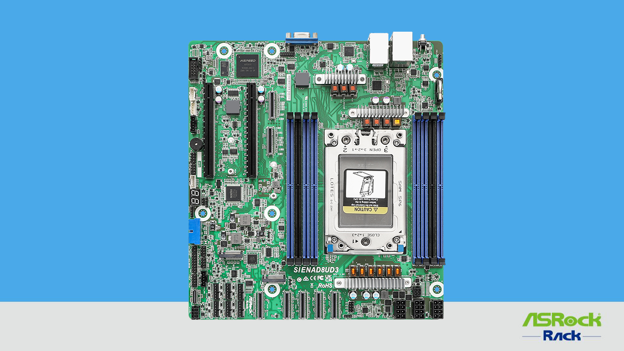 ASRock Rack SIENAD8UD3 32x SATA AMD EPYC Siena mATX Motherboard Review 