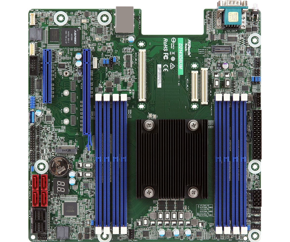 Asrock Rack D2143d8um