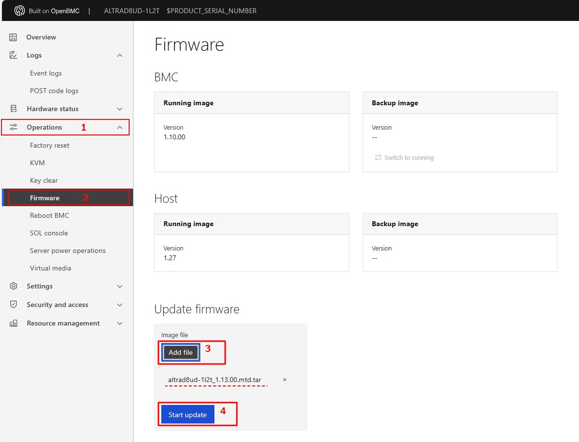 This wizard will guide you through the firmware upgrade process.